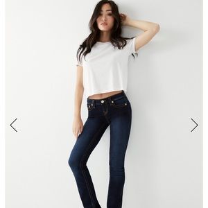 NWT True Religion Billie Mid Rise Jeans
